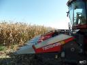 ÚJ Tecnomais TMRP2 6R-F kukorica adapter, 6 soros, csukható, Claas Tucano és Lexion kombájnhoz, szárzúzó, csonktaposók