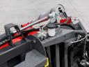 ÚJ Tecnomais TMRP2 6R-F kukorica adapter, 6 soros, csukható, Claas Tucano és Lexion kombájnhoz, szárzúzó, csonktaposók