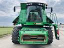 John Deere T660 4WD (3489/5619 üzemórás) 6 ládás, 6,7 m-es 622 R asztal+kocsi, 11000 liter magtartály