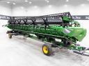 ÚJ John Deere 730X 9,15 méteres, változtatható mélységű Vario gabona vágóasztal, repcekaszák, szállítókocsi