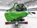 ÚJ John Deere 725X 7,6 méteres, változtatható mélységű Vario gabona vágóasztal, repcekaszák, szállítókocs