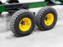 ÚJ John Deere 725X 7,6 méteres, változtatható mélységű Vario gabona vágóasztal, repcekaszák, szállítókocs