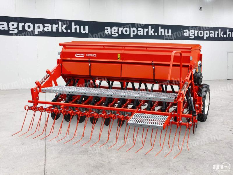 ÚJ Maschio Gaspardo Nina 300 3 méter munkaszélesség, 500 literes magtartály, 12 cm sorköz, nyomlazító 