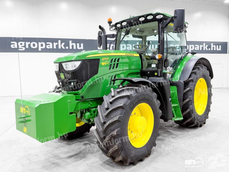 John Deere 6155R (2624 üzemórás) DirectDrive 24/24 50km/h váltó, rugózott híd, rugózott fülke, AutoTrac ready, légfék, iTEC, Joystick