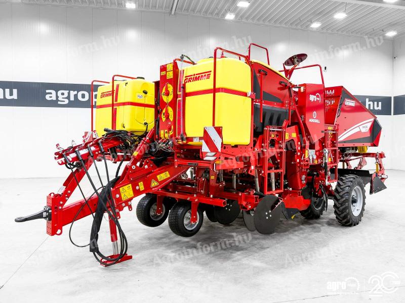 ÚJ GRIMME Prios 440 4 soros burgonya ültető, 75 cm sortávolság, ISOBUS vezérlés, 3.500 kg bunkerkapacitással