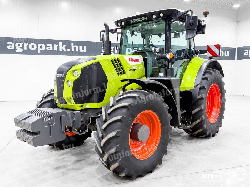 Claas Arion 660 (3426 üzemórás) CMATIC 50 km/h, rugózott híd, rugózott fülke, légfék