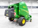 ÚJ John Deere V451M körbálázó, 90 - 165 cm bálaátmérő, váltózó kamrás, hálós kötözés, MaxiCut HC Premium 13 késsel, BaleTrak Plus monitor