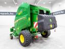 ÚJ John Deere V451M körbálázó, 90 - 165 cm bálaátmérő, váltózó kamrás, hálós kötözés, MaxiCut HC Premium 13 késsel, BaleTrak Plus monitor