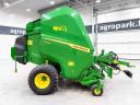ÚJ John Deere V451M körbálázó, 90 - 165 cm bálaátmérő, váltózó kamrás, hálós kötözés, MaxiCut HC Premium 13 késsel, BaleTrak Plus monitor