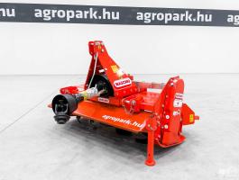 ÚJ Maschio Gaspardo W 125 1,25 m munkaszélességű talajmaró, 24 kés, 18 cm munkamélység, 3-pont felfüggesztés eltolási lehetősséggel, kopásálló csúszótalpak