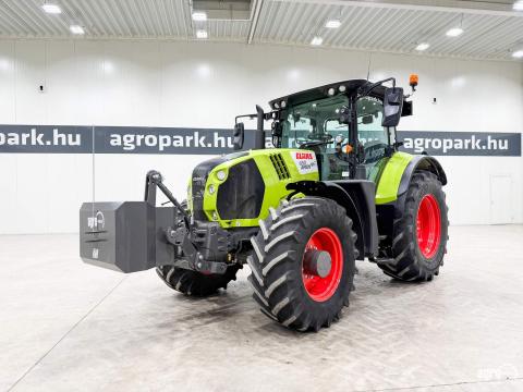 Claas Arion 650 (4977 üzemóra) Hexashift 24/24 50 km/h váltó, rugózott híd, rugózott fülke, JD motor