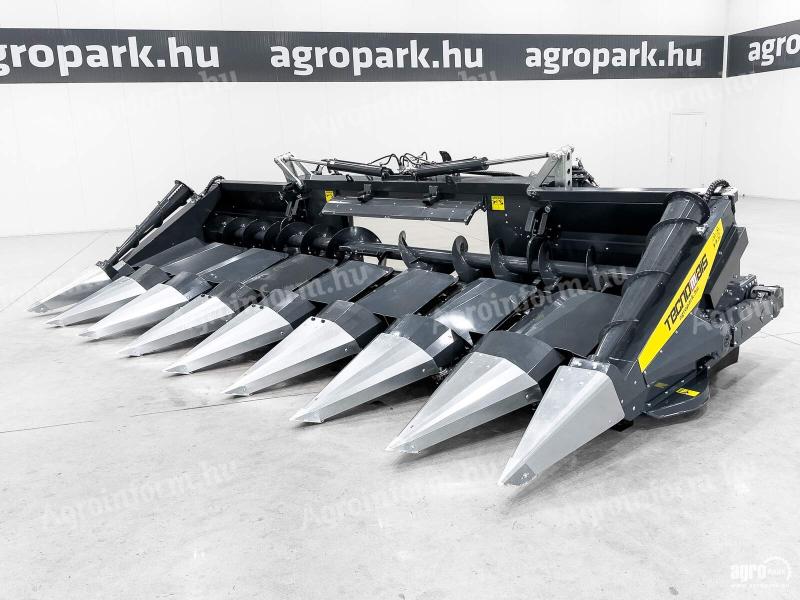 ÚJ Tecnomais TMRP4 8R-F 8 soros, csukható vázas kukorica adapter, Case IH és New Holland kombájnhoz