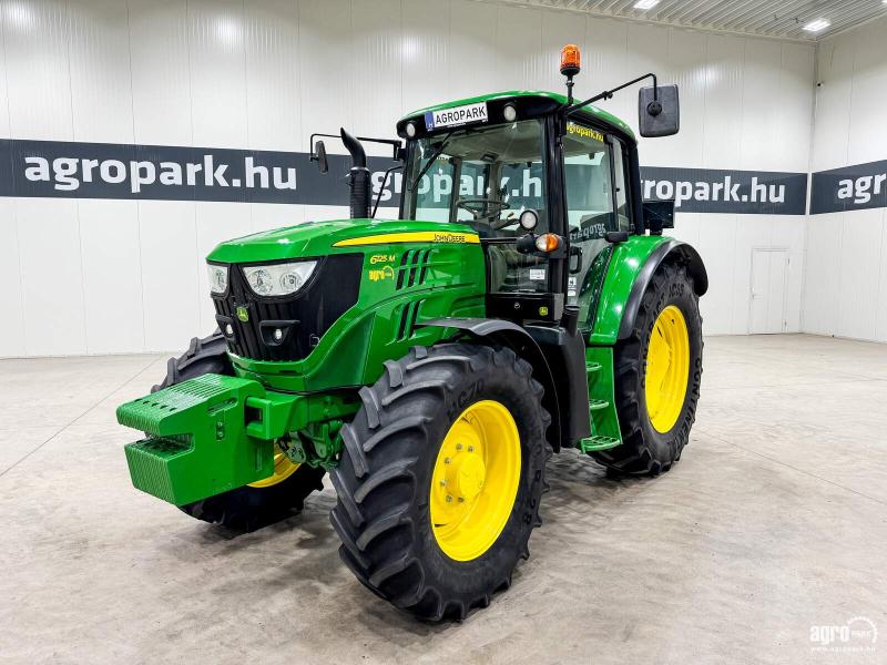 John Deere 6125M (5656 üzemóra) PowerQuad Plus 40 km/h váltó, rugózott híd, légfék, klíma