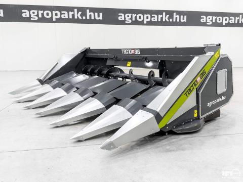 ÚJ Tecnomais TM3 6R 6 soros fix vázas kukorica asztal John Deere W és T kombájnokhoz, szárzúzó, csonktaposók