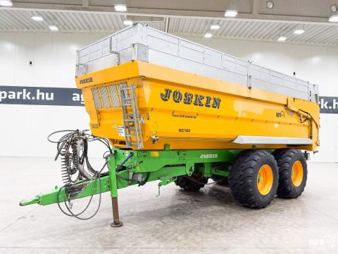 Joskin Trans-CAP 6500/18 BC125 18 tonnás hátrabillenő teknős / monocoque pótkocsi, tandem-tengely, 18,1 m³, légfék ALB-vel, létra, magasító, világítás Joskin Trans-CAP 6500/18 BC125 18 tonnás hátrabillenő teknős / monocoque pótkocsi, tandem-tengely, 18,1 m³, légfék ALB-vel, létra, magasító, világítás