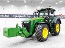 John Deere 8400R (3393 üzemórás) e23 Powershift 50 km/h váltó, rugózott híd, Active Seat, légfék, SF6000 AutoTrac, LED világítás, 5 pár hidraulikakör, 4db ikerkerék