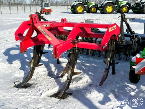 Dante DS25DP 2,5 m munkaszélességű könnyű talajlazító, 45 cm munkamélység, 5 késes kivitel, dupla tüskés elmunkáló