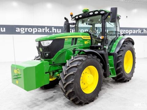 John Deere 6R 185 (1168 üzemóra) AutoPowr IVT 50 km/h váltó, rugózott híd, rugózott fülke, SF7500 AutoTrac, CommandPro, légfék, 155 L szivattyú