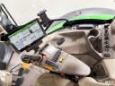John Deere 6R 185 (975 üzemóra) AutoPowr IVT 50 km/h váltó, rugózott híd, rugózott fülke, SF7500 AutoTrac, G5 Plus, CommandPro, légfék, 155 L szivattyú
