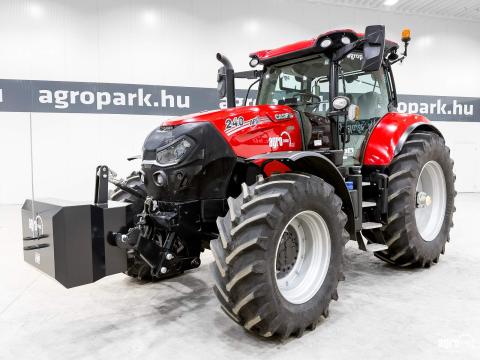 Case IH Puma 240 CVX (1583 üzemóra) CVXDrive 50 km/h váltó, rugózott híd, rugózott fülke, 1+2 körös légfék, aut. kormányzás előkészítés, Trelleborg