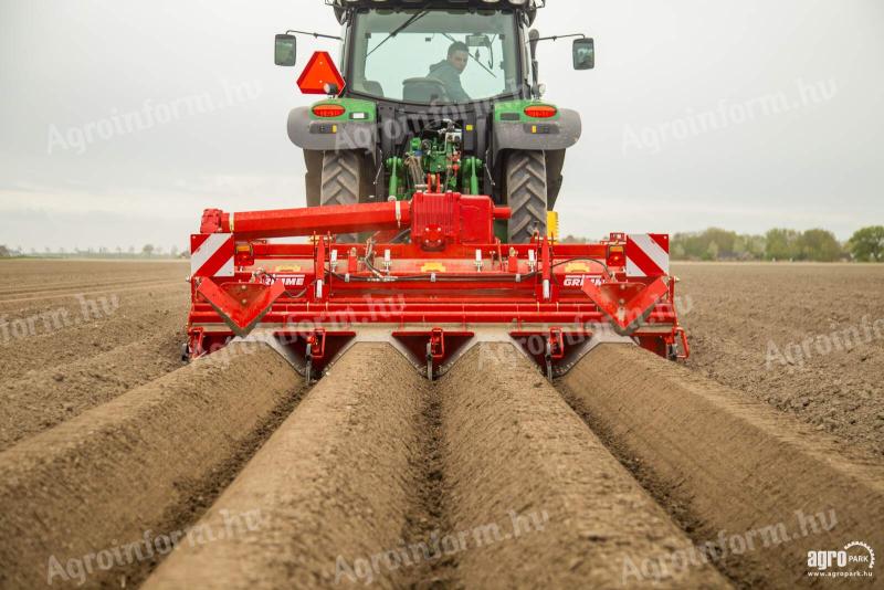 ÚJ GRIMME GF 400 4 soros talajmaró bakhátkészítő, 75 cm sortáv, erősített 250 LE meghajtás, 112 db kés