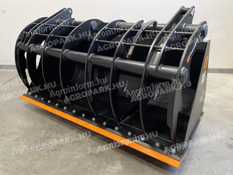 ÚJ Quicke Powergrab L+ silókanál, pelikán kanál. JCB teleszkópos rakodókhoz, 240 cm szélességben