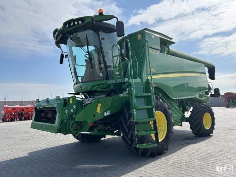 John Deere T670i Hillmaster (1197/1764 üzemórás) 6 ládás, 9,15 m 630X Vario vágóasztal, szállítókocsi, repcekaszák, SF6000 AutoTrac, doblassító, ProDrive, 800/65R32 Michelin