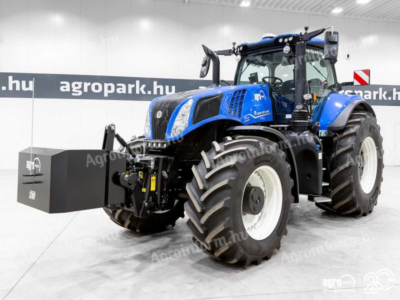 ÚJ New Holland T8.435 Ultra Command 21/5 50 km/h váltó, rugózott híd, rugózott fülke, IntelliSteer, légfék, Michelin, 6 pár hidr., LED