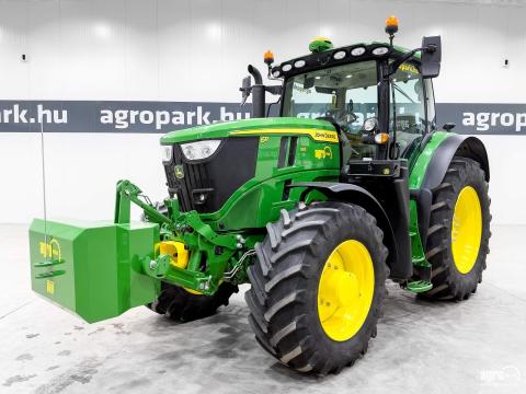 John Deere 6R 195 (3347 üzemóra) AutoQuad Plus 20/20 50 km/h váltó, rugózott híd, rugózott fülke, G5, SF7500 AutoTrac, légfék, fronthidraulika, frontkardán John Deere 6R 195 (3347 üzemóra) AutoQuad Plus 20/20 50 km/h váltó, rugózott híd, rugózott fülke, G5, SF7500 AutoTrac, légfék, fronthidraulika, frontkardán