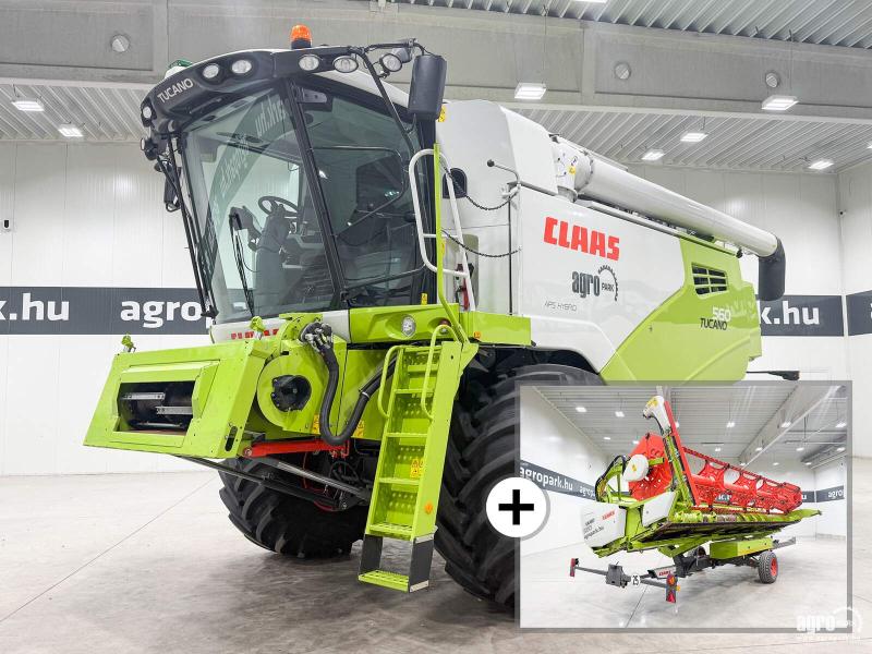 Claas Tucano 560 (655/894 üzemóra) 6,8 m V680 vágóasztal, szállítókocsi, repcekasza, doblassító, Quantimeter, 3D, CMOTION, 800/65R32 Claas Tucano 560 (655/894 üzemóra) 6,8 m V680 vágóasztal, szállítókocsi, repcekasza, doblassító, Quantimeter, 3D, CMOTION, 800/65R32
