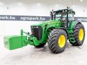John Deere 8430 (6300 üzemóra) 16/5 Powershift 40 km/h, rugózott híd, Active Seat, ISOBUS, 900/60R42