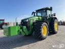 John Deere 8R 410 (474 üzemórás) e23 Powershift 50 km/h, rugózott híd, Active Seat II, SF7500 AutoTrac, G5 Plus, légfék, Michelin gumizás, LED, 318 L szivattyú