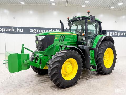 John Deere 6195M (4474 üzemóra) CommandQuad Plus Eco 20/20 40 km/h, rugózott híd, rugózott fülke, légfék, frontkardán, Trelleborg John Deere 6195M (4474 üzemóra) CommandQuad Plus Eco 20/20 40 km/h, rugózott híd, rugózott fülke, légfék, frontkardán, Trelleborg