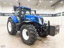 New Holland T7.250 (4351 üzemóra) Power Command 19/6 Eco 40 km/h, rugózott híd, rugózott fülke, aut. kormányzás előkészítés, légfék, 4 pár hidraulikakör