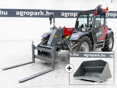 ÚJ Weidemann T7042 7 méteres emelés, 4.200 kg teherbírás, klíma, raklapvilla, gabonakanál