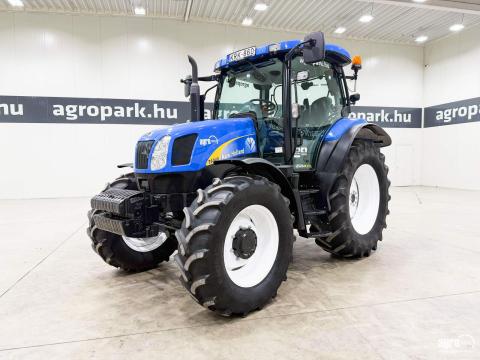 New Holland T6040 Elite (5941 üzemóra) 17/16 Electro Command, rugózott híd, rugózott fülke, légfék