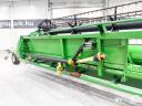 John Deere 630R 9,15 méteres gabona vágóasztal, kéttengelyes szállítókocsival