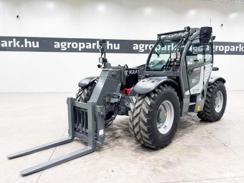 Kramer KT557 (1666 üzemóra) 7 m emelés, 5.500 kg teherbírás, Joystick, klíma, raklapvilla, Deutz motor, légrugós Grammer, 40 km/h, központi zsírozás Kramer KT557 (1666 üzemóra) 7 m emelés, 5.500 kg teherbírás, Joystick, klíma, raklapvilla, Deutz motor, légrugós Grammer, 40 km/h, központi zsírozás