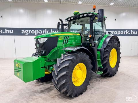 John Deere 6215R (2990 üzemóra) AutoPowr IVT 50 km/h váltó, rugózott híd, rugózott fülke, SF7500 AutoTrac, CommandPro