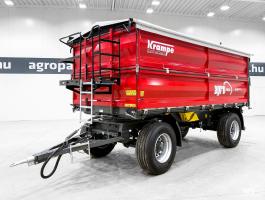 ÚJ Krampe FLEXBODY ZDK18-500 15.000 kg teherbírás, forgózsámolyos pótkocsi, 19,5 m³, 80+80 cm moduláris oldalfal, LED, 40 km/h