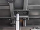 ÚJ Krampe FLEXBODY TDK18-500 17.300 kg teherbírás, tandem prémium pótkocsi, 19,5 m³, 80+80 cm moduláris oldalfal, LED, 40 km/h