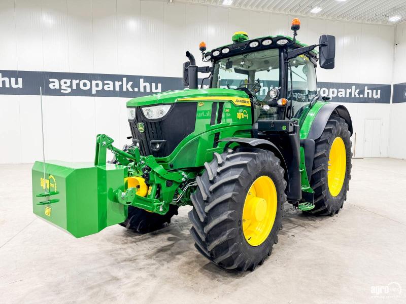 John Deere 6R 195 (3660 üzemóra) AutoPower IVT 50 km/h, rugózott híd, rugózott fülke, SF7500 AutoTrac, G5 Plus, fronthidraulika, frontkardán John Deere 6R 195 (3660 üzemóra) AutoPower IVT 50 km/h, rugózott híd, rugózott fülke, SF7500 AutoTrac, G5 Plus, fronthidraulika, frontkardán