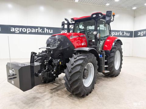 Case IH Puma 165 (1112 üzemóra) PowerDrive 19/6 50 km/h váltó, rugózott híd, rugózott fülke, légfék, Trelleborg gumizás, LED világítás, fronthidraulika