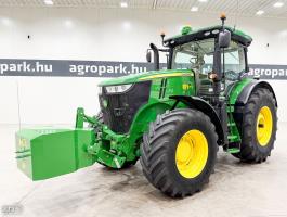 John Deere 7230R (5697 üzemóra) e23 Powershift 40 km/h, rugózott híd, Active Seat, SF3000 AutoTrac, légfék, 5 pár hidraulikakör, LED, Michelin gumizás