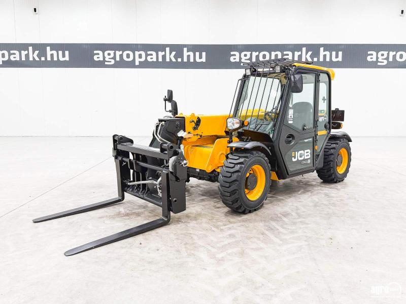 JCB 525-60 Hi-Viz (925 üzemóra) 6 méteres emelési magasság, 2.500 kg, Joystick, Q-fit felfogatás