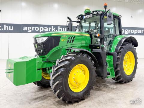 John Deere 6155M (4405 üzemóra) CommandQuad Eco 20/20 40 km/h váltó, rugózott híd, rugózott fülke, SF3000 Autotrac
