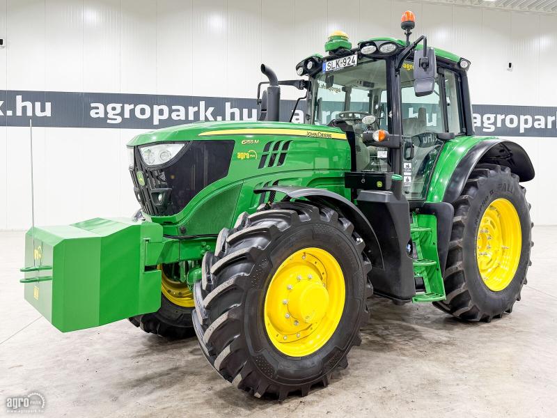 John Deere 6155M (4405 üzemóra) CommandQuad Eco 20/20 40 km/h váltó, rugózott híd, rugózott fülke, SF3000 Autotrac