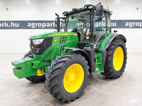 John Deere 6130R (5119 üzemóra) AutoQuad Eco 24/24 40 km/h váltó, rugózott híd, légfék, ISOBUS, iTEC, 3 pár hidraulikakör John Deere 6130R (5119 üzemóra) AutoQuad Eco 24/24 40 km/h váltó, rugózott híd, légfék, ISOBUS, iTEC, 3 pár hidraulikakör