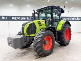 Claas Arion 550 (956 üzemóra) CMATIC 50 km/h váltó, rugózott híd, rugózott fülke, légfék, CIS+, JD motor, 3 pár hidraulikakör