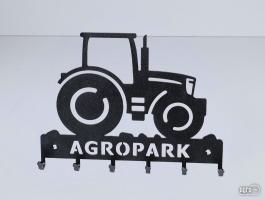 ÚJ AGROPARK fali kulcstartó. egyedi mezőgazdasági témával